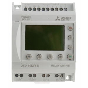 AL2-10MR-A Mitsubishi Electric Alpha 2 Logic Module - 6 Inputs, 4 Outputs, Relay, AS-I Interface
