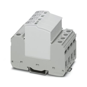 2905340 Phoenix Contact - VAL-SEC-T2-3S-350-FM Plug-in surge arrester, in accordance with Type 2/Class II, for 3-phase power supply networks with separate N and PE (5-conductor system: L1, L2, L3, N, PE), with remote indication contact.
