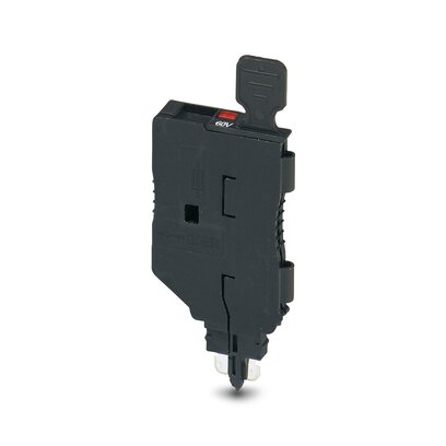 3209251 Phoenix Contact - P-FU 5X20 LED 60-5 Fuse plug, Suitable for terminal blocks with a width of 5.2 mm and above with TG zone, nom. voltage: 250 V, nominal current: 6.3 A, connection method: Plug-in connection, fuse type: G / 5 x 20, mounting type: Plug-in mounting, color: black