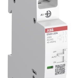 1SBE122111R0120 ABB - EN20-20N-01 EN20-20N-01 Installation Contactor (NO) 20 A - 2 NO - 0 NC - 24 V - Control Circuit 400 Hz