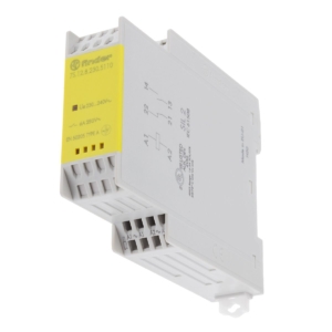 7S.12.8.230.5110 Finder Relay guided contacts Finder 7S, 230V ac, 2-pole, SPDT, 6A, DIN rail