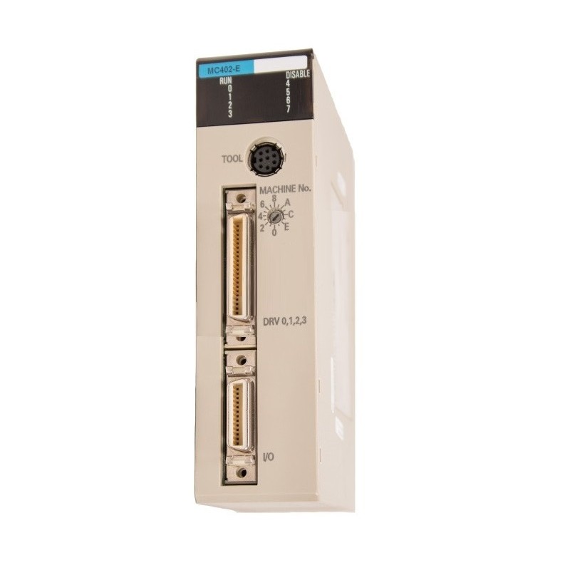 C200HW-MC402-E Omron Motion Control Module, 24 Vdc, 4 Axis Servo Module, Programmable Basic, Backplane, Circular, D-Sub