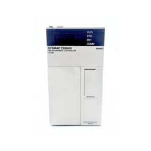 C200HX-CPU64-E Omron SYSMAC C200, CPU, 31.2K WORDS PROGRAM / 24K WORDS DATA MEMORY, RS-232C PORT, 1184 I/O POINT CAPACITY