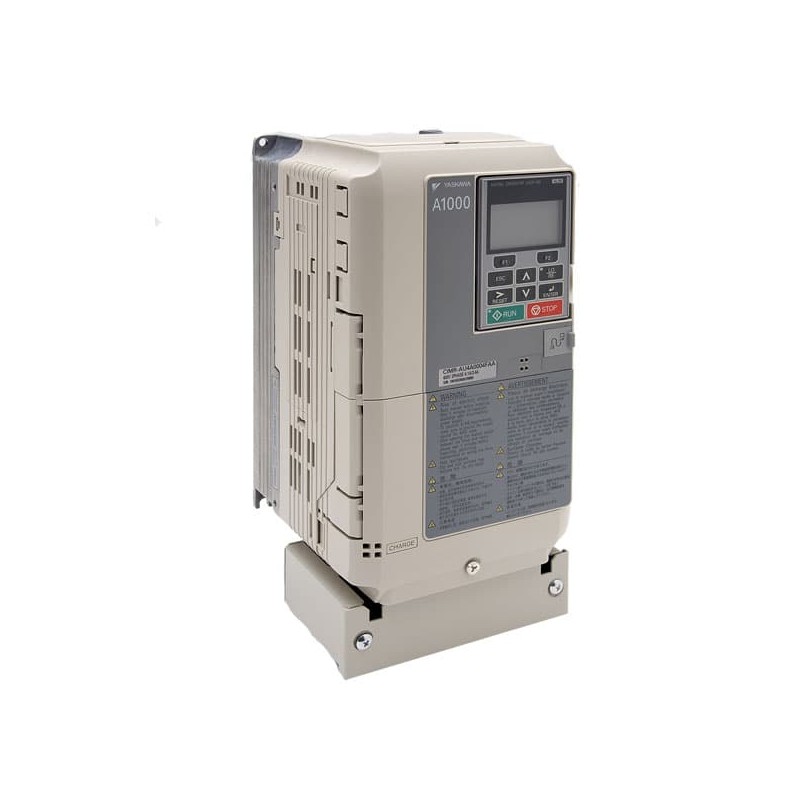 CIMR-AU2A0110FAA Yaskawa Variable Frequency Drive A1000 AC Drive 200-240 VAC Constant Torque with input options of either Three Phase: 40 Hp 110 Amp or (Single Phase: 10 Hp 31 Amp) Industrial VFD.