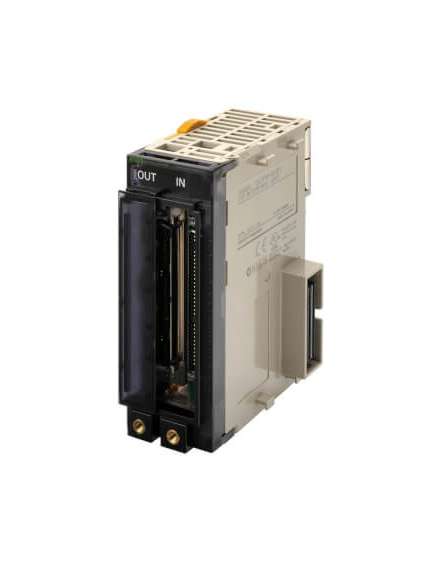 CJ1W-II101 Omron Expansion I/O interface unit connects to left hand side of expansion I/O rack up to 3 expansion racks