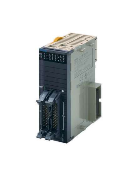 CJ1W-MD232 Omron Digital I/O unit, 16 x 24 VDC inputs, 16 x transistor outputs, PNP, 0.5 A, 24 VDC, 2 A max, 2 x MIL20 connectors (not included)