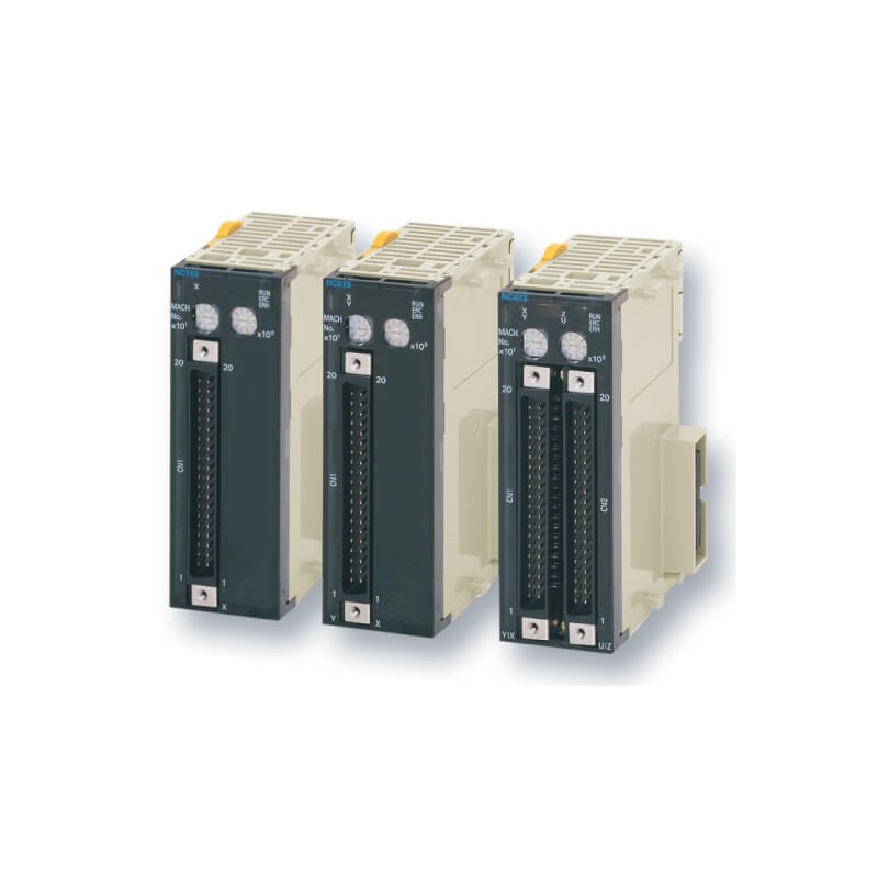 CJ1W-NC233 Omron Special I/O Unit, position control module, open-loop control by pulse train output/line-driver output, 2-axes, 1-allocated number, 250mA max @ 5/DC