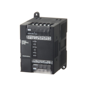 CP1E-E10DT1-A Omron CP1 Series Micro Programmable Logic Controller CPU Module, basic model, normal-type, built-in USB port, 10 points: 6-inputs/4-PNP (transistor sourcing) outputs, 10 I/O max capacity, 120-240 VAC