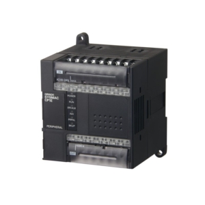 CP1E-E20DR-A Omron PLC, 100-240 VAC supply, 12 x 24 VDC inputs, 8 x relay outputs 2 A, 2K steps program + 2K words data memory