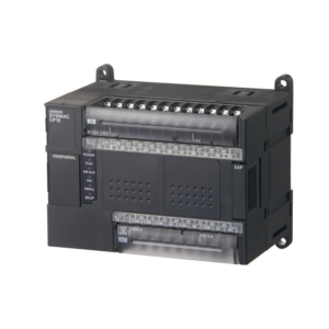 CP1E-E30DR-A Omron PLC, 100-240 VAC supply, 18 x 24 VDC inputs, 12 x relay outputs 2 A, 2K steps program + 2K words data memory