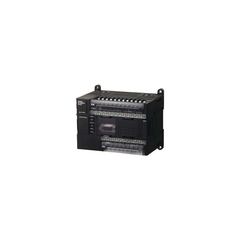 CP1E-N40DT-A Omron CPU 100-240 VAC SUPPLY, 24 X 24 VDC INPUTS, 16 X NPN TRANSISTOR OUTPUTS, 8K STEPS PROGRAM MEMORY, 8K WORDS DATA MEMORY, BUILT-IN RS-232C