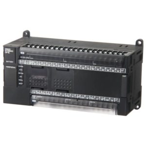 CP1E-N60DR-D Omron PLC, 24 VDC supply, 36 x 24 VDC inputs, 24 x relay outputs 2 A, 8K steps program + 8K words data memory, RS-232C port