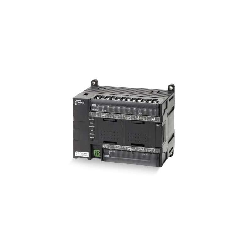 CP1L-M40DT1-D Omron PLC, 24 VDC supply, 24 x 24 VDC inputs, 16 x PNP outputs 0.3 A, 10K steps program + 32K words data memory