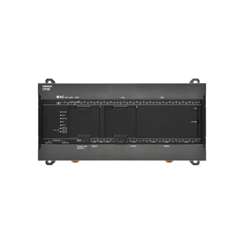 CP2E-N60DR-D Omron CP2E series compact PLC - Network type; 36 DI, 24DO; Relay output; Power supply 24 VDC; 10 kStep Program memory
