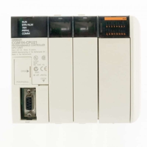 CQM1H-CPU21 Omron CPU MODULE 10MA, 16 DC INPUTS BUILT-IN, 24VDC, NO SEPARATE BACKPLANE REQUIRED, BUILT-IN RS-232C PORT, DIN RAIL MOUNT, EXPANDABLE:16 MODULES MAX