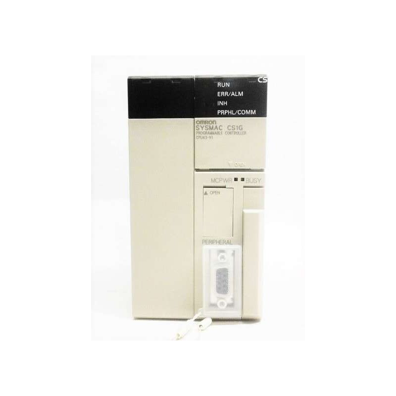 CS1G-CPU43-V1 Omron CPU MODULE, CS1G SERIES, DC POWER SUPPLY, RELAY OUTPUT, 6 INPUT POINTS, 4 OUTPUT POINTS, 10K STEPS
