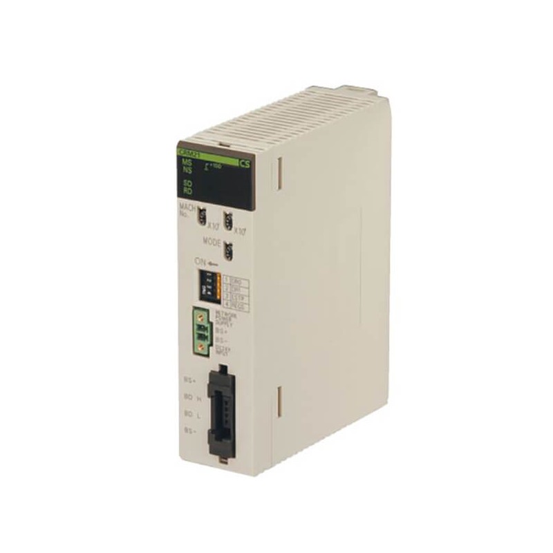 CS1W-CRM21 Omron CompoNet Master Unit, remote I/O and message communications, Word Slave: 1024-input/1024-output points, Bit Slave: 256-input/256-output, 400 mA max. at 5 /DC, 5A max
