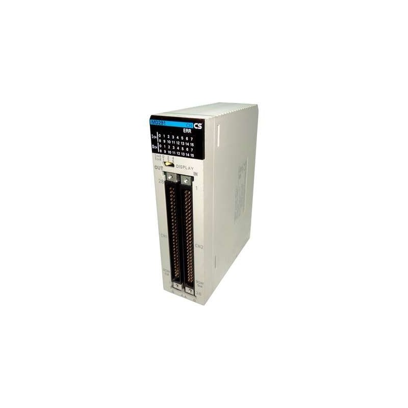 CS1W-MD291 Omron Mixed I/O Module, 96-I/O points: 48-input, 24/DC 6mA/48-NPN (transistor sinking) output, 1.0A at 24/DC, 3-input/3-output words, 5V 0.35A