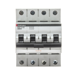 BHW-T10 4P Type C 25A Mitsubishi MCB 4-pole, Rated current 25A, Operating characteristic C
