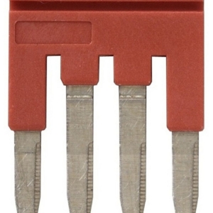 XW5S-P2.5-4RD Omron Cross bar for 2.5mm2 push-in, 4 poles,