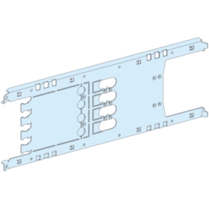 03414 Schneider Electric MOUNTING PLATE VIGI NSX/CVS PLUGIN TOGGLE/ROT/MOT - 4P 250A HORIZONTAL WIDTH 650