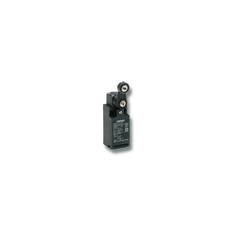 D4N-4A20R Omron Safety Limit switch, D4N, M20 (1 conduit), 1NC/1NO (slow-action), roller lever (resin lever, resin roller), , manual reset feature