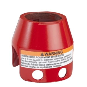 ZBZ1604 Schneider Electric Padlockable guard for mushroom head 40mm, Harmony XB4, metal, red