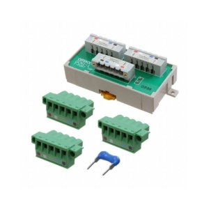 DCN1-1P Omron Peripheral T-Branch Tap Box, T-Branch Tap Box with (3) Parallel Connector/Attachment Screw and Terminating Resistor for DeviceNet Communication Peripheral.