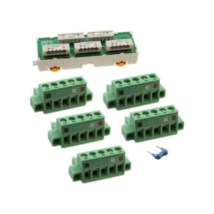 DCN1-3C Omron DeviceNet T-branch Tap for 3 branch lines - Cable wiring direction towards side / Cable screw direction from top / Connector screw direction from side - OMRON (DeviceNet I-Os - DCN1)