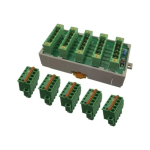 DCN1-3NC Omron Peripheral T-Branch Tap Box, T-Branch Tap Box with (5) Parallel Clamp Connector/Attachment Screw and Terminating Resistor for DeviceNet Communication Peripheral