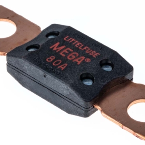 0298080.ZXEH Littelfuse Littelfuse Bolt-on Automotive Fuse, 80A, 32Vdc, with Maxi Blade