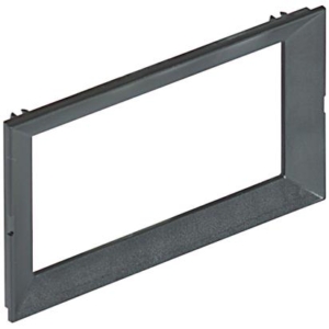 150671 BTicino LivingLight anthracite gray 4-module stand and display for double-sided turrets
