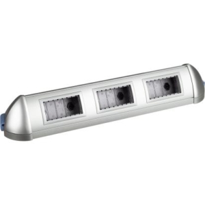 123007AL BTicino Workstation kit 12 aluminum modules