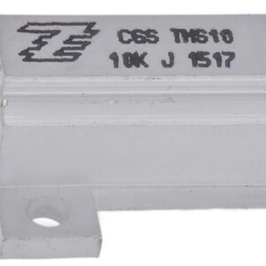 THS1010KJ TE Connectivity 10K Ω, Wire Wound, Power Resistor, 30 x 17 x 9 mm, 2 Termination, Loose Piece - Tray, 5 %, 10 W, ±30 ppm/°C, Solder Lug Termination, CGS THS; Alias: THS10 10K 5%
