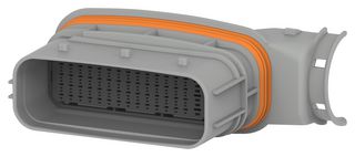 2-1718324-1 TE Connectivity Housing for Male Terminals, Wire-to-Wire, 62 Position, .197 in / .157 in [4 mm / 5 mm] Centerline, Sealable, Gray, Signal, Panel Mount, LEAVYSEAL Alias: 1.5/2.8MM TAB HSG.,62POS.,SEALED