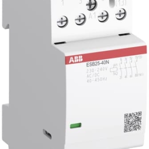 1SAE231111R0740 ABB - ESB25-40N-07 ESB25-40N-07 Installation Contactor (NO) 25 A - 4 NO - 0 NC - 400 ... 415 V - Control Circuit 400 Hz