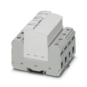 2905466 Phoenix Contact - FLT-SEC-T1+T2-1S-350/25-FM Plug-in lightning and surge arrester combination, in accordance with Type 1+2/Class I+II, for 1-phase power supply networks, with separate N and PE (L1, PE, N).
