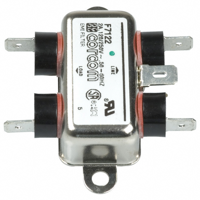 1VB1 TE Connectivity TE Connectivity line filter, 1A 1 phase, 250 VAC. On flange Alias: 1VB1=F7120 S0