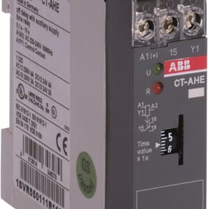 1SVR550111R4100 ABB - CT-AHE CT-AHE Time relay, OFF-delay 1c/o, 0.3-30s, 220-240VAC