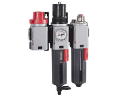 BL82-201G Norgren Excelon Plus Box Set, G1/4", automatic drain, with override valves
