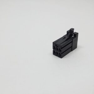2-1318119-3 TE Connectivity Housing, Receptacle, Wire-to-Board, 6 Position, .098 in [2.5 mm] Centerline, Crimp, 2 Row, Black, Mating Retention, Wire & Cable, Dynamic 2000 Series; Alias: DYNAMIC D2100 REC HSG 6P DBL Y
