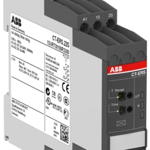 1SVR730100R3300 ABB - CT-ERS.22S CT-ERS.22S Time relay, ON-delay 2c/o, 24-48VDC, 24-240VAC