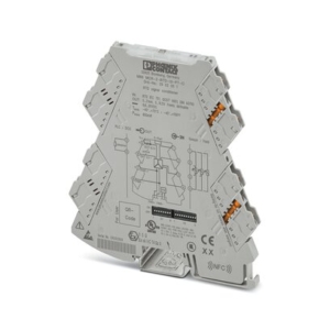 2902051 Phoenix Contact - MINI MCR-2-RTD-UI-PT-C Configurable temperature transducer with plug-in connection technology for connecting 2, 3, and 4-conductor resistance thermometers and resistance-type sensors. Configurable via DIP switch or software. push-in connection technology, order configuration