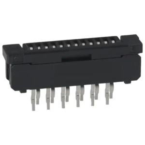 SLW12S-1C7LF Amphenol 1.00mm Flex Connectors, SLW-S series, 12 Position, Top Entry ZIF Connector, 1mm (0.039inch) Pitch, Kinked Terminal