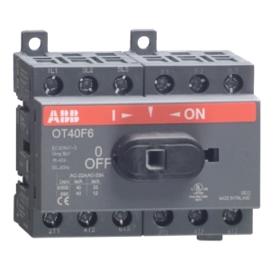 1SCA104880R1001 ABB - OT25F6 OT25F6 SWITCH-DISCONNECTOR