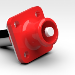 SLPIRC70CPSR1 Amphenol Male Receptacle; 10.3 mm Radsok; 180° Coded; 70 mm²