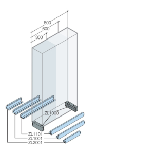 ZL3000 ABB - ARTU L ARTU L Cabinet, 100 mm x 250 mm x 105 mm