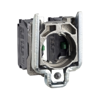 ZD4PA103 Schneider Electric Complete body/contact assembly for joystick controller, Harmony XB4, contact block with body/fixing collar, 2NO