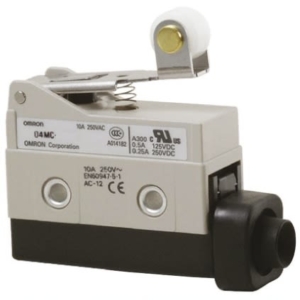 D4MC-5040 Omron Enclosed Limit switches, General load, IP67, SPDT, Panel mount cross roller plunger, Panel mounting/Side-mounting