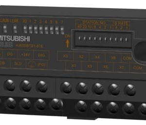 AJ65SBTB1-8TE Mitsubishi PLC CC-Link compact I/O module; 8 outputs; source; 0,1A; screw type